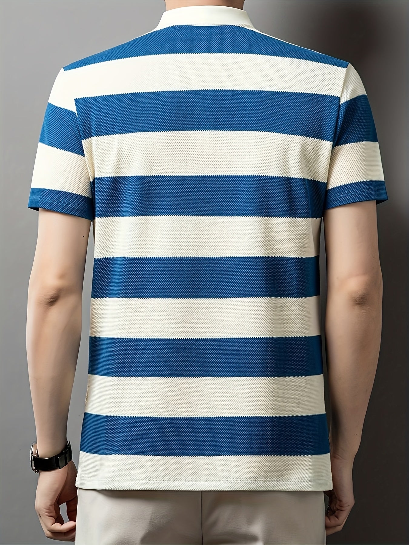 [LLEVÁ 2 AL PRECIO DE 1] – Polo Rayas Premium™ | Casual, Moderno y Fachero