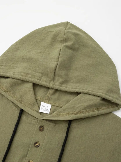 [COMPRA 1 Y LLEVATE 2] - Palermo Linen | Camisa con Capucha La Costa + Pantalón Casual