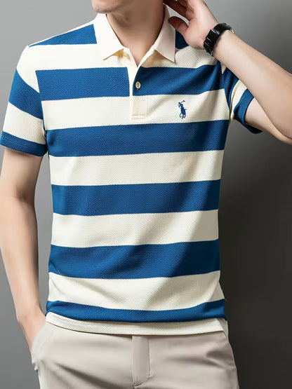 [LLEVÁ 2 AL PRECIO DE 1] – Polo Rayas Premium™ | Casual, Moderno y Fachero