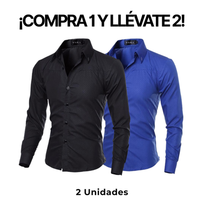 [COMPRA 1 Y LLEVATE 2] - Merlani | Camisa Social para Hombre