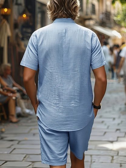 [COMPRA 1 Y LLEVATE 2] - La Costa | Conjunto Doble – Elegancia con Corte Relajado y Tejido Premium